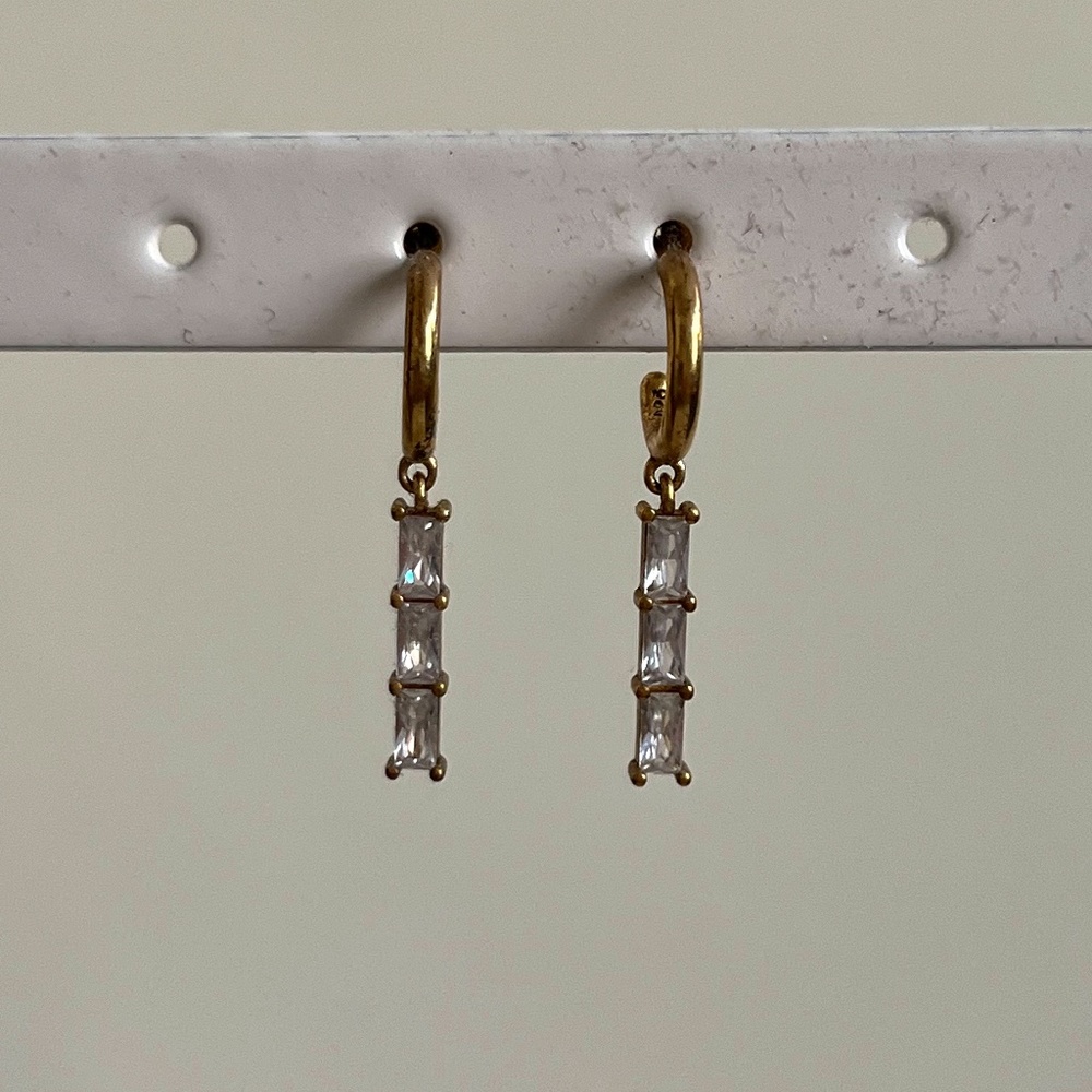 Beautiful Ana Luisa gold earrings!